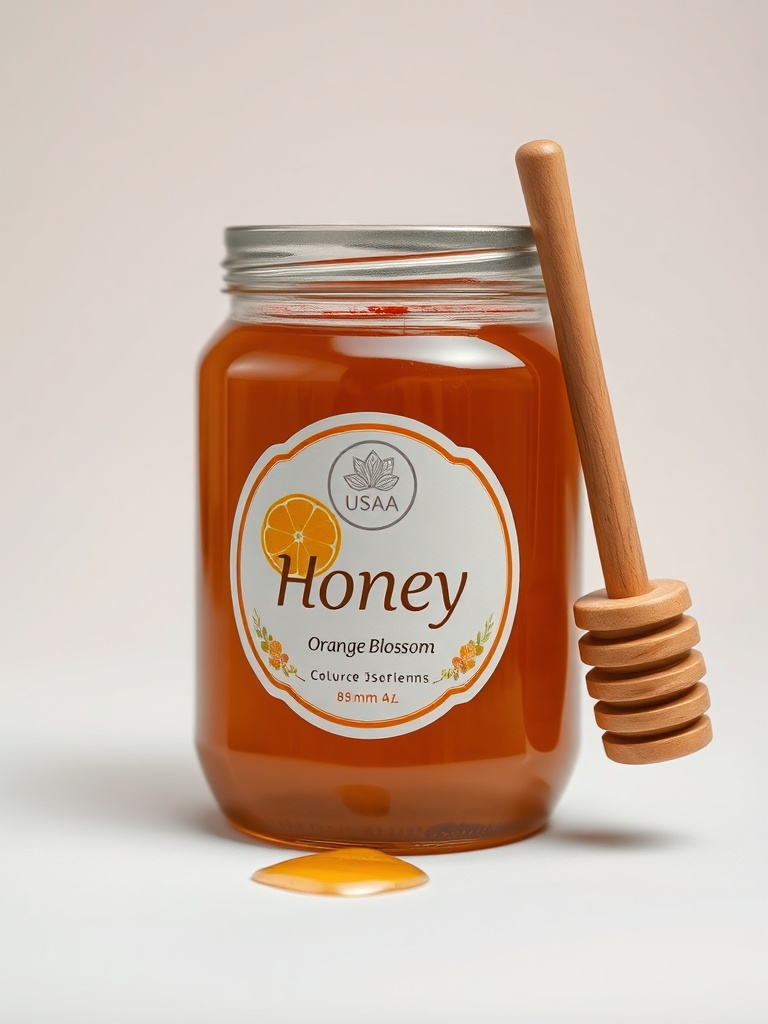 California Orange Blossom Honey — Orange Blossom honey from USA