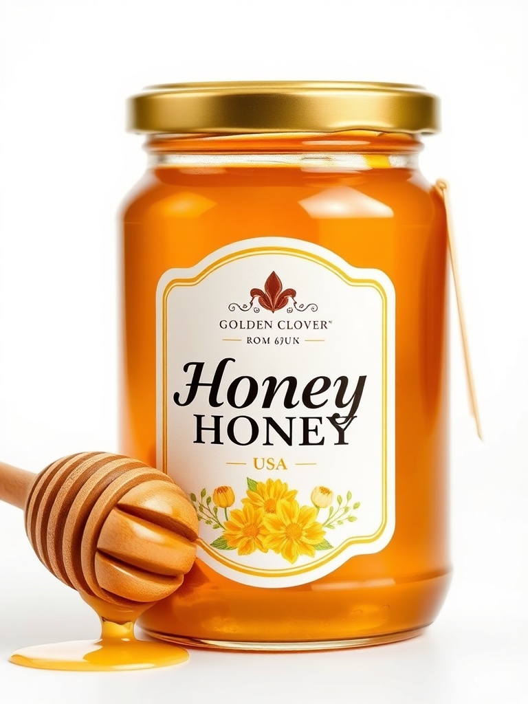 Clover Honey Comb — Clover honey from USA