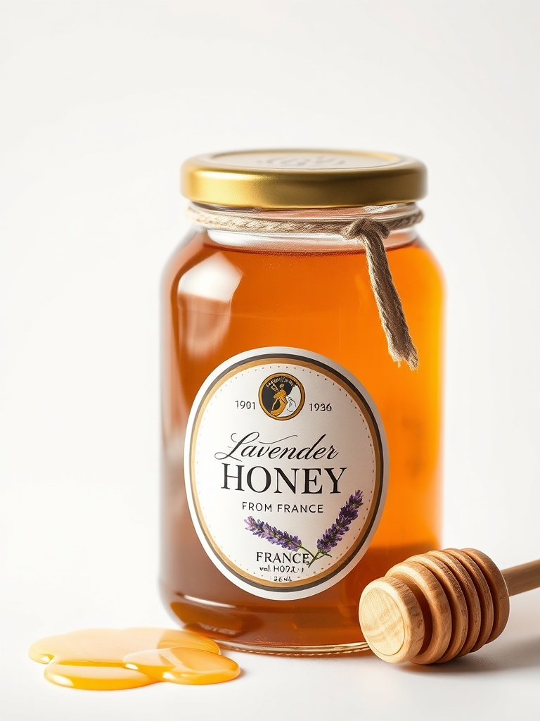 Creamed Lavender Honey — Lavender honey from France