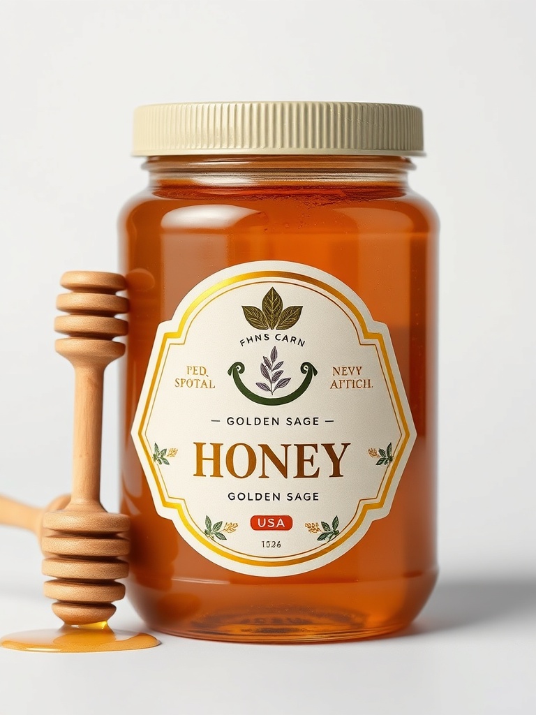 Organic Sage Honey — Sage honey from USA