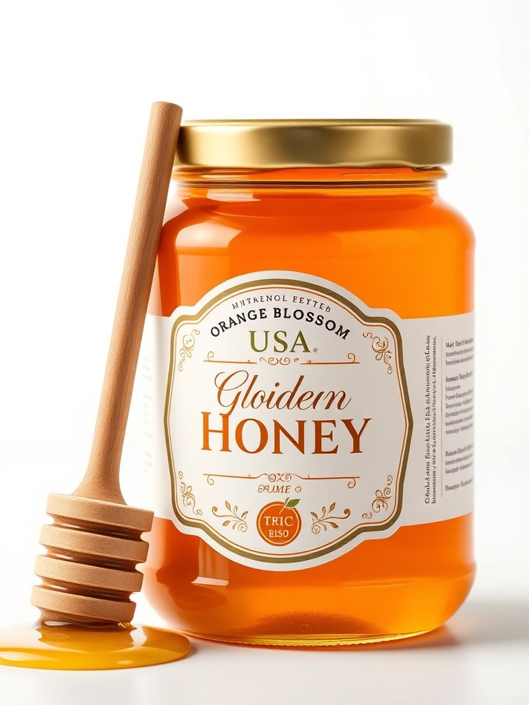 Texas Orange Blossom Honey — Orange Blossom honey from USA