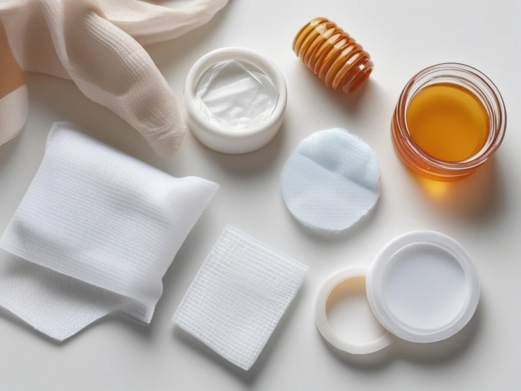 Honey-based wound dressing and first aid supplies