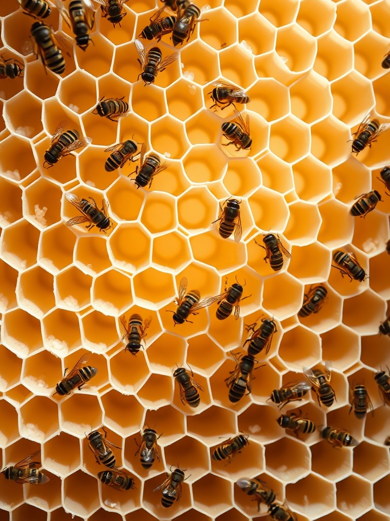 How Do Bees Build Honeycomb?