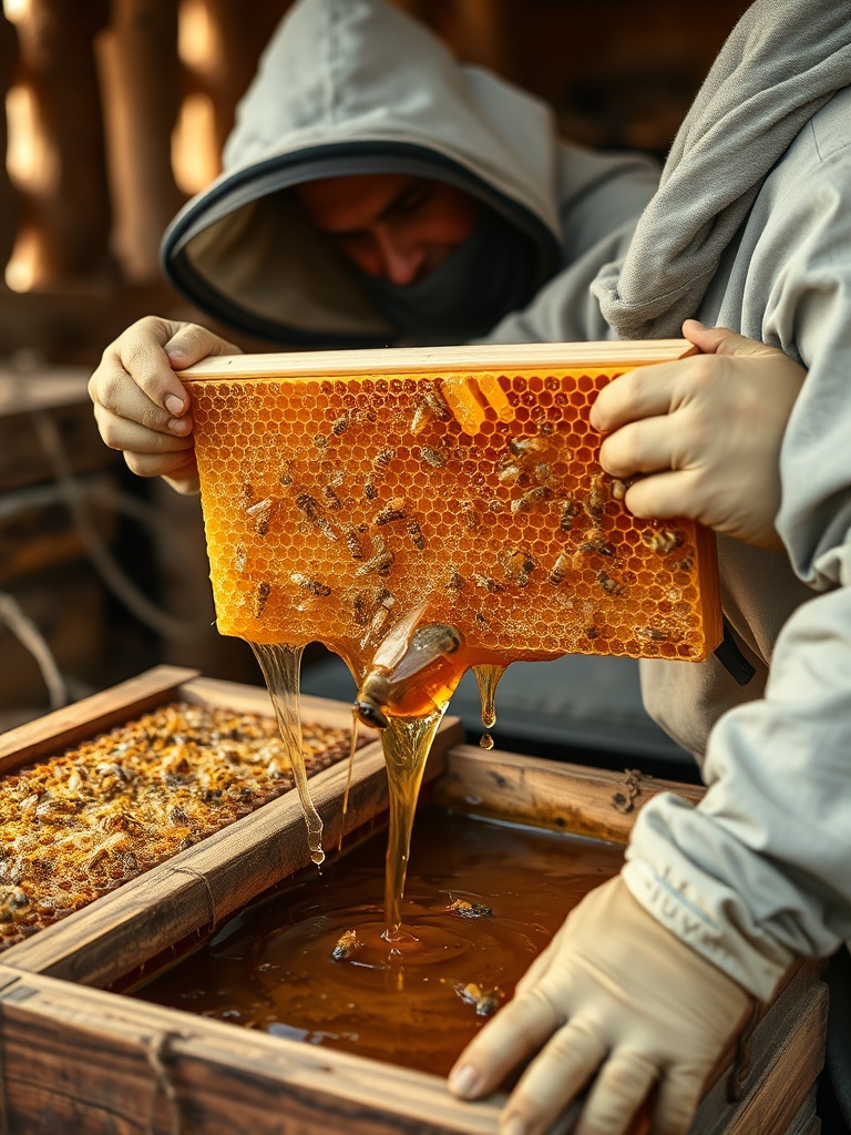 Raw honey